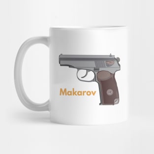 Makarov Soviet Pistol Mug